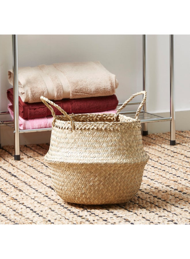 Home Box Natura Seagrass Laundry Basket - 25x32 cm - Image 2